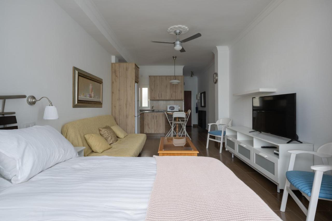 Estudio Con Vistas Al Mar En Las Canteras ลาสปัลมาส เด กรานคานาเรีย ภายนอก รูปภาพ